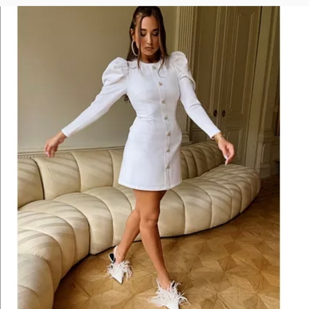 Danielle Bernstein white dress
